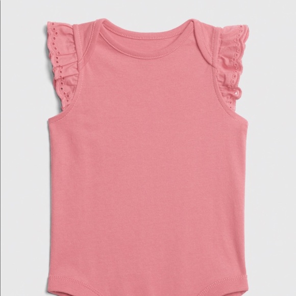 Gap eyelet onsie with matching leggings - Picture 4 of 8